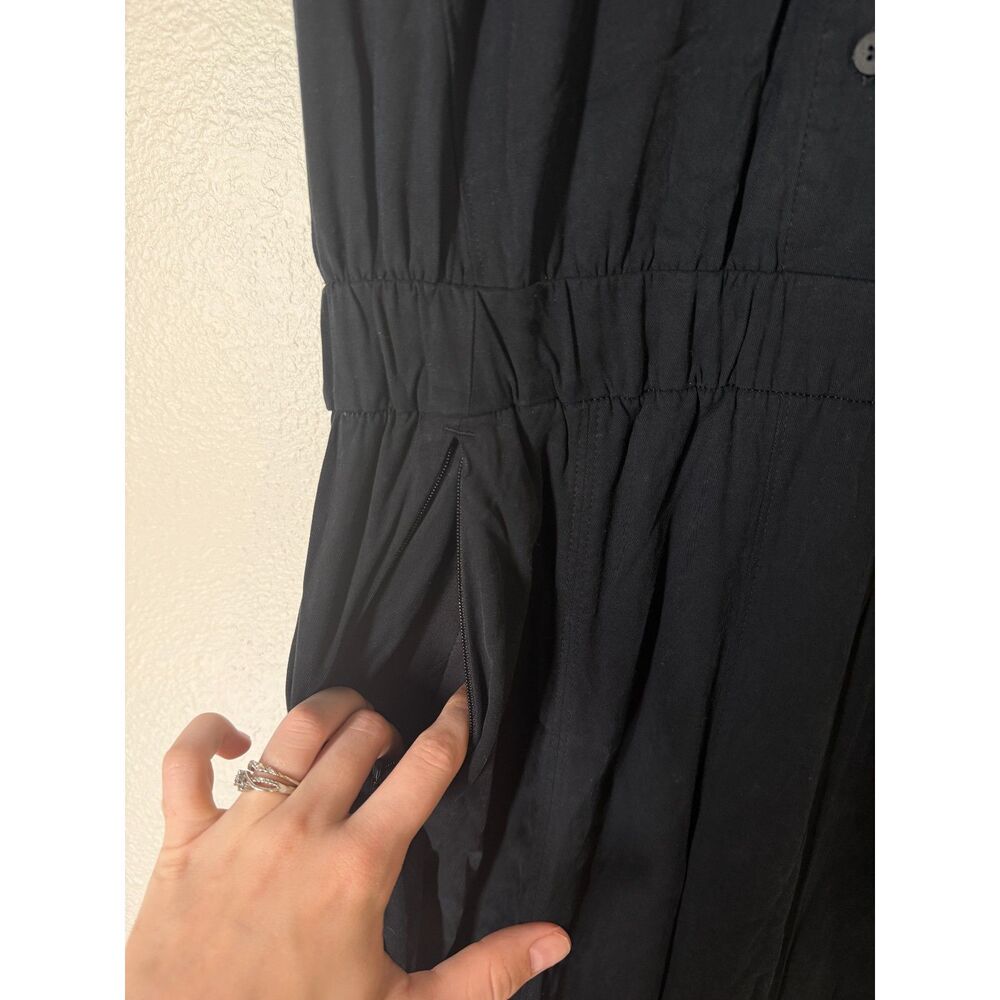 Lululemon Black Perfectly Poised Utility Jumpsuit Womens Sz 4 Modal Blend - Picture 4 of 13